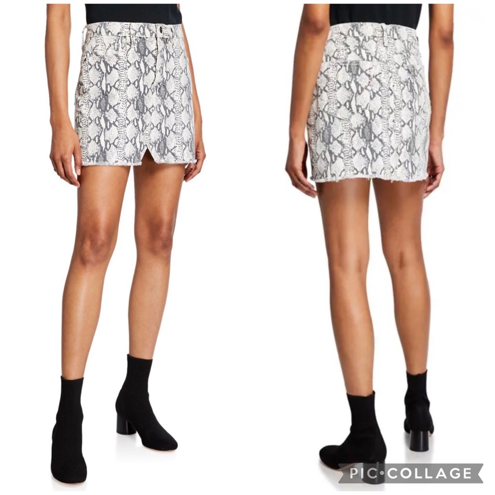 \Frame\• Le Mini Skirt in Gris Multi
